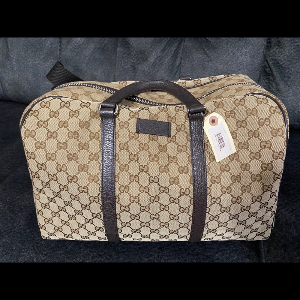Gucci duffle bag